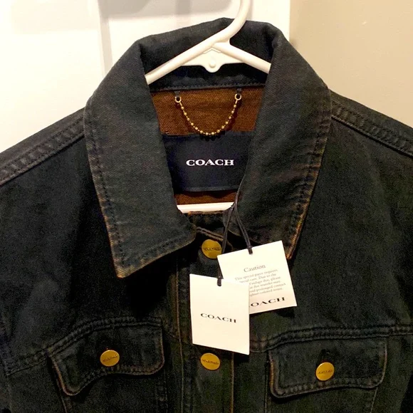 Coach Denim Shirt Jacket - Picture 3 of 6